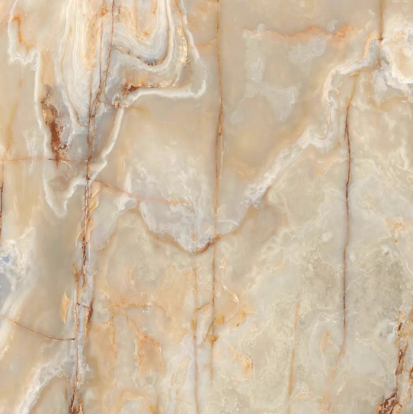 Florim Onyx&More Golden Onyx 120x120x0,6 cm Magnum Feinsteinzeug Glossy        