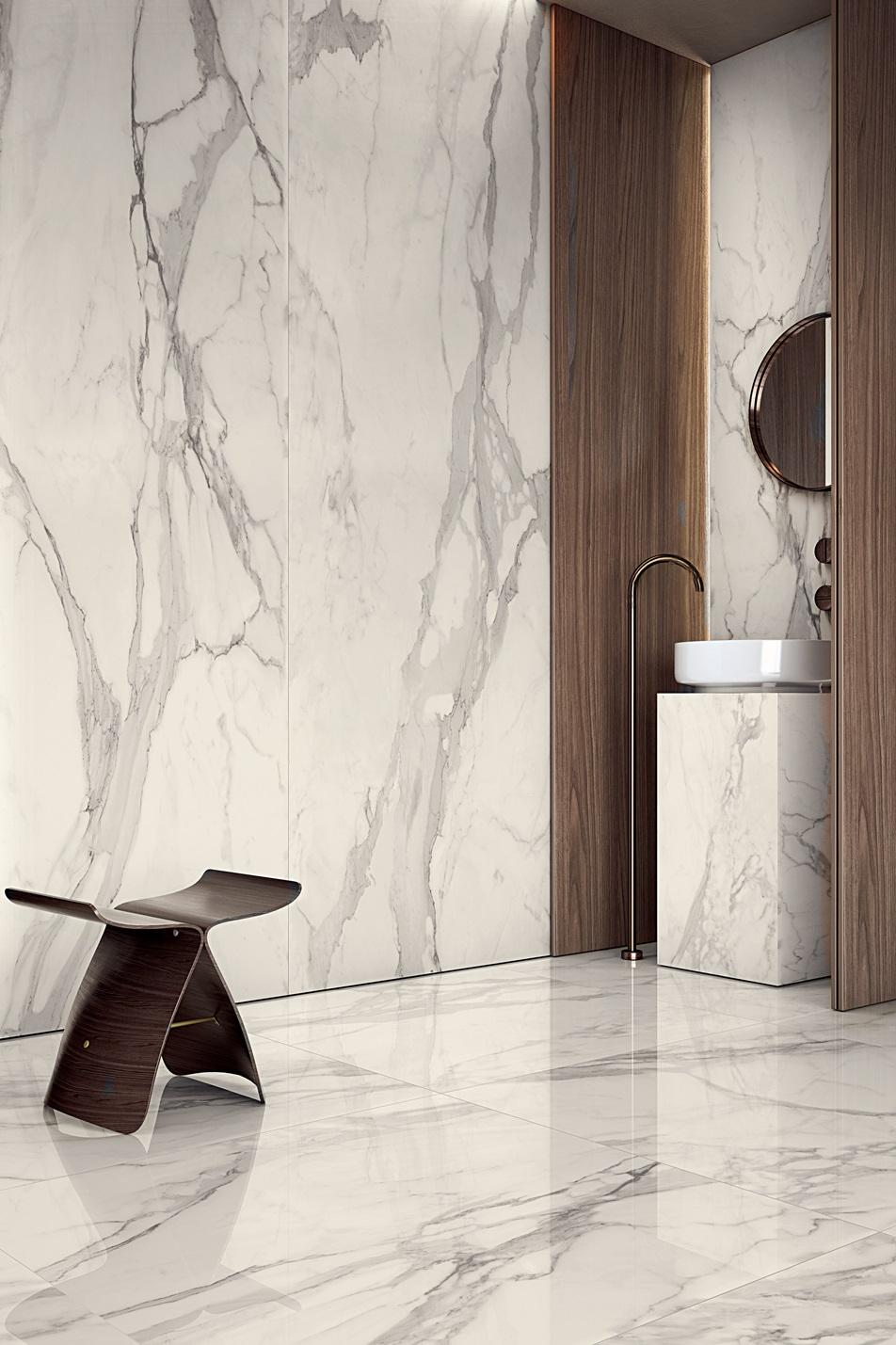 Kerlite 3plus Starlight 100x100x0,35 cm Calacatta Supreme smooth