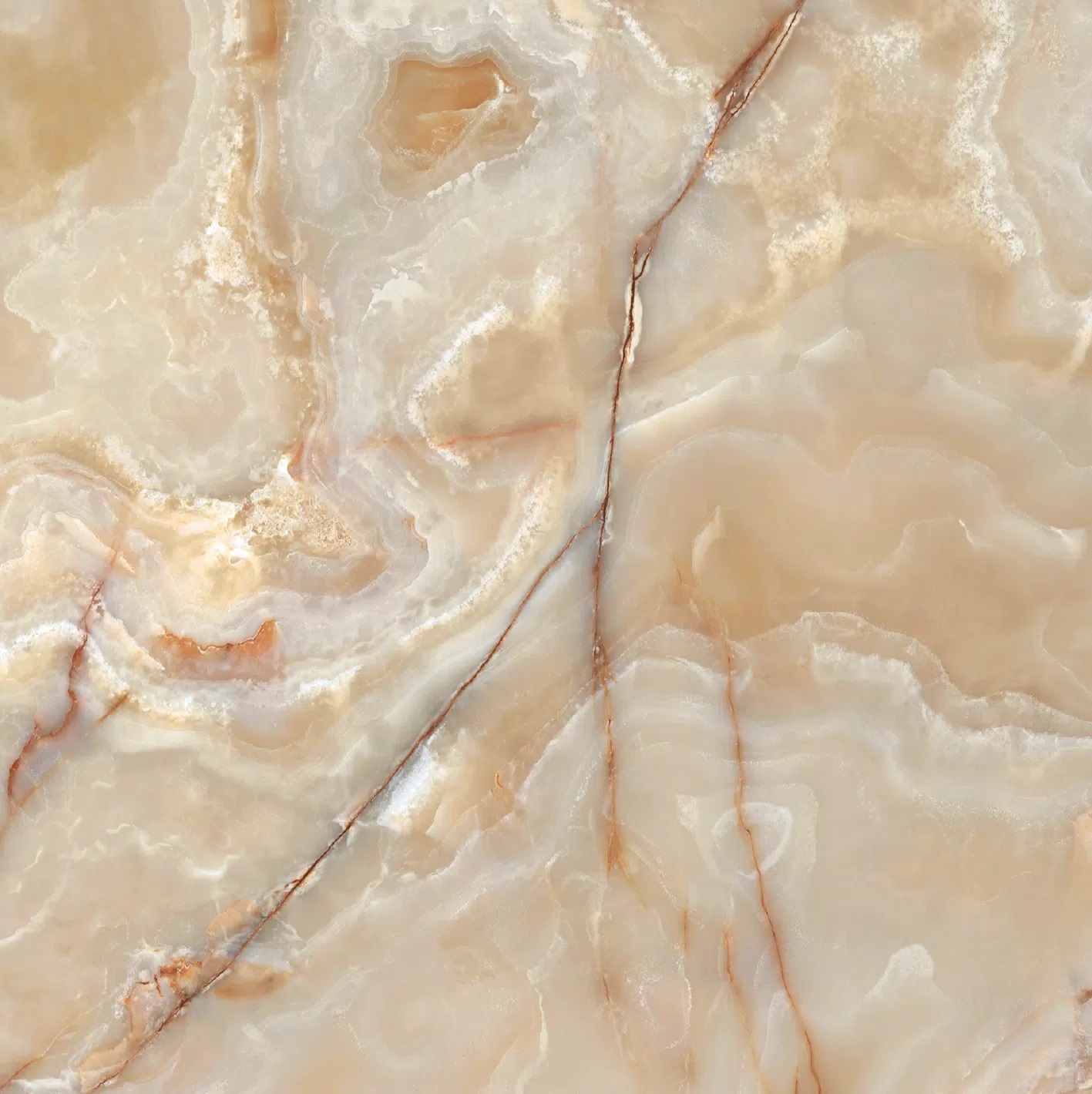 Florim Onyx&More Golden Onyx 120x120x0,6 cm Magnum Feinsteinzeug Glossy        