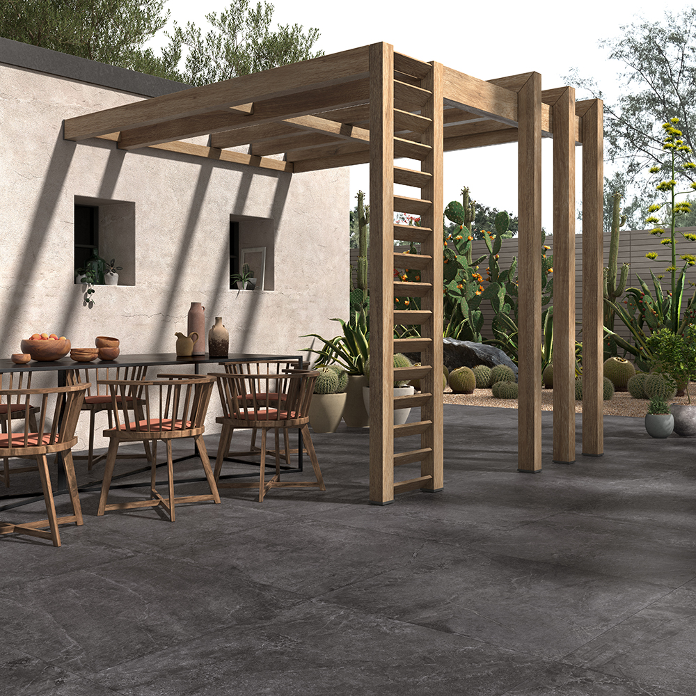 Castelvetro Evolution Black 60x90x2 cm Outfit 2.0 Grip R11C   