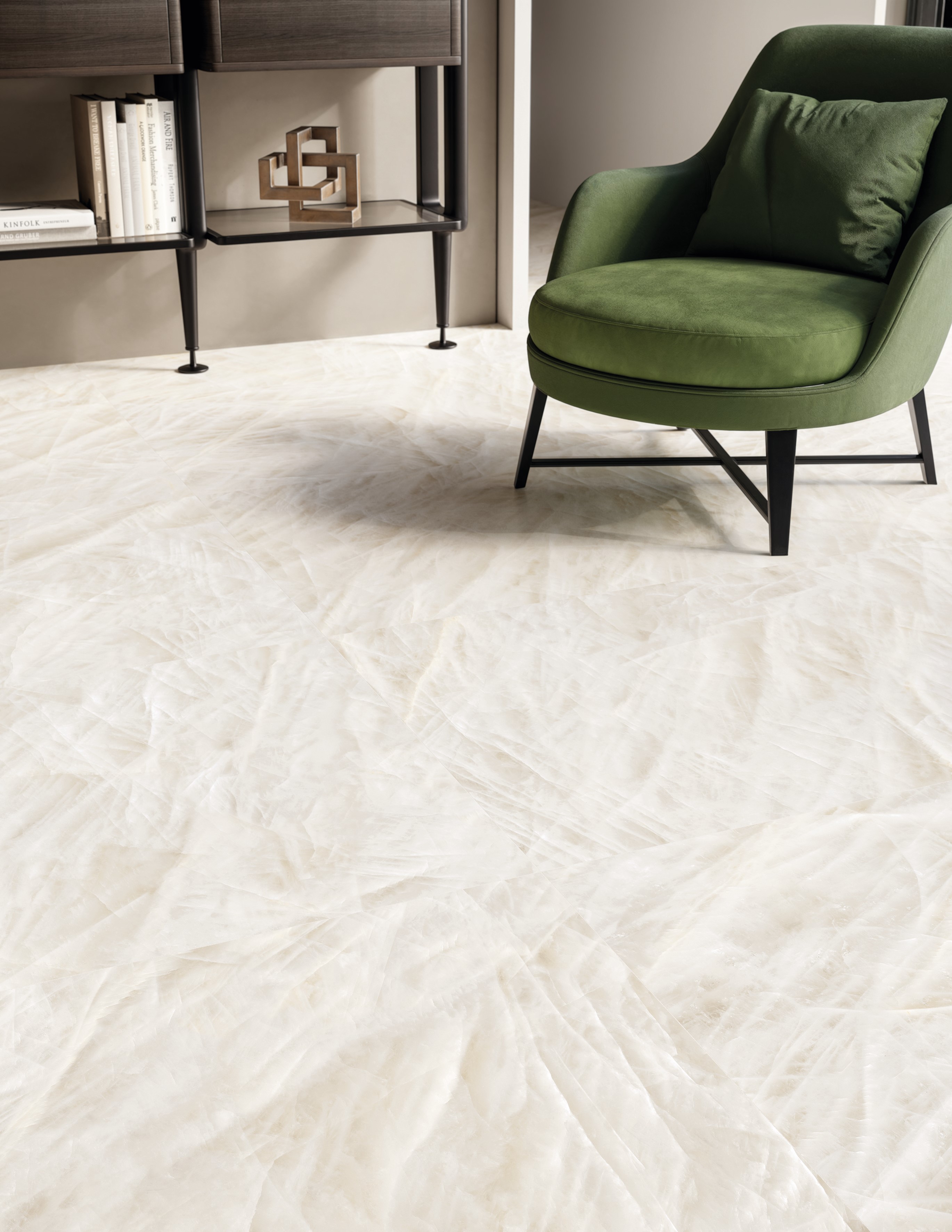 Emil Tele di Marmo Crystal Vitrum White 60x120x0,9 cm Full Lappato 