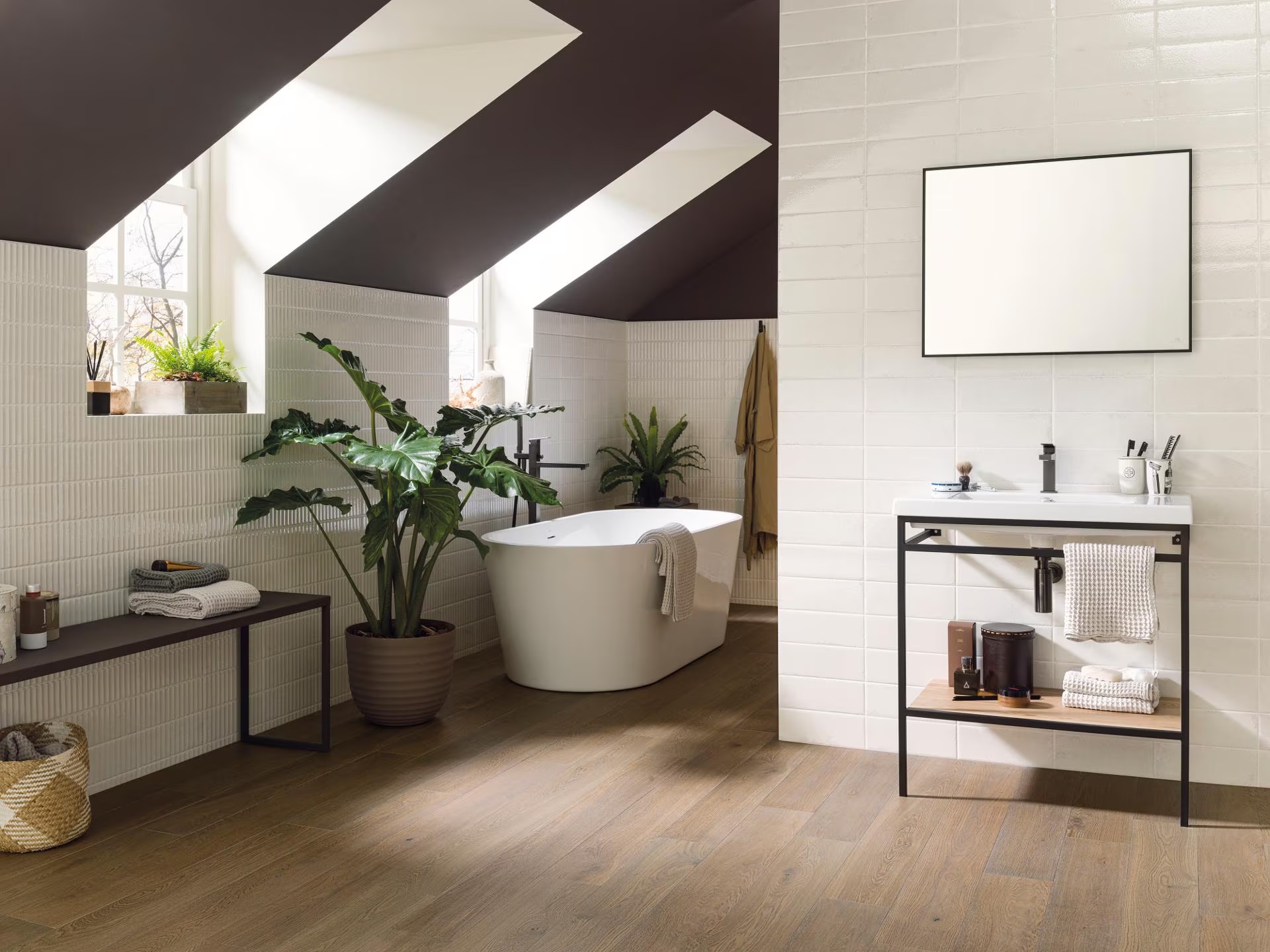 Porcelanosa Brick Vetri White 33,3x59,2 cm Wandfliese     