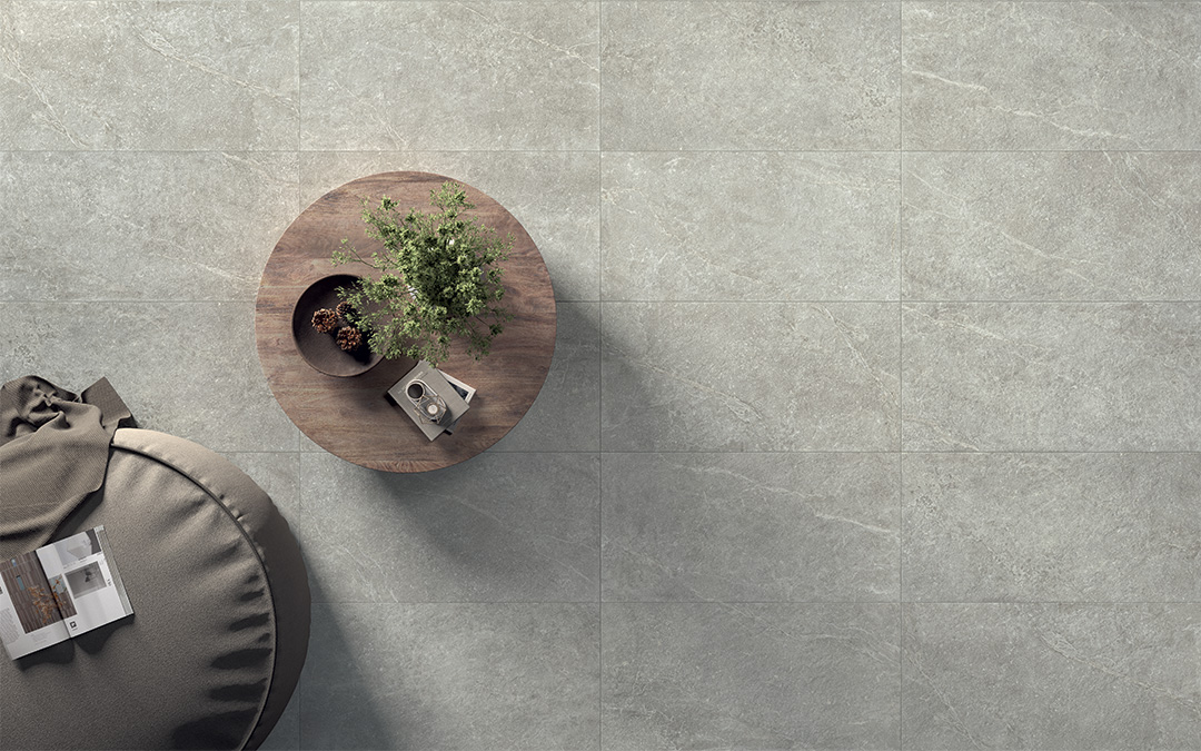 Castelvetro Pietra Antica Grey 100x100 cm Naturale R10B Feinsteinzeug        