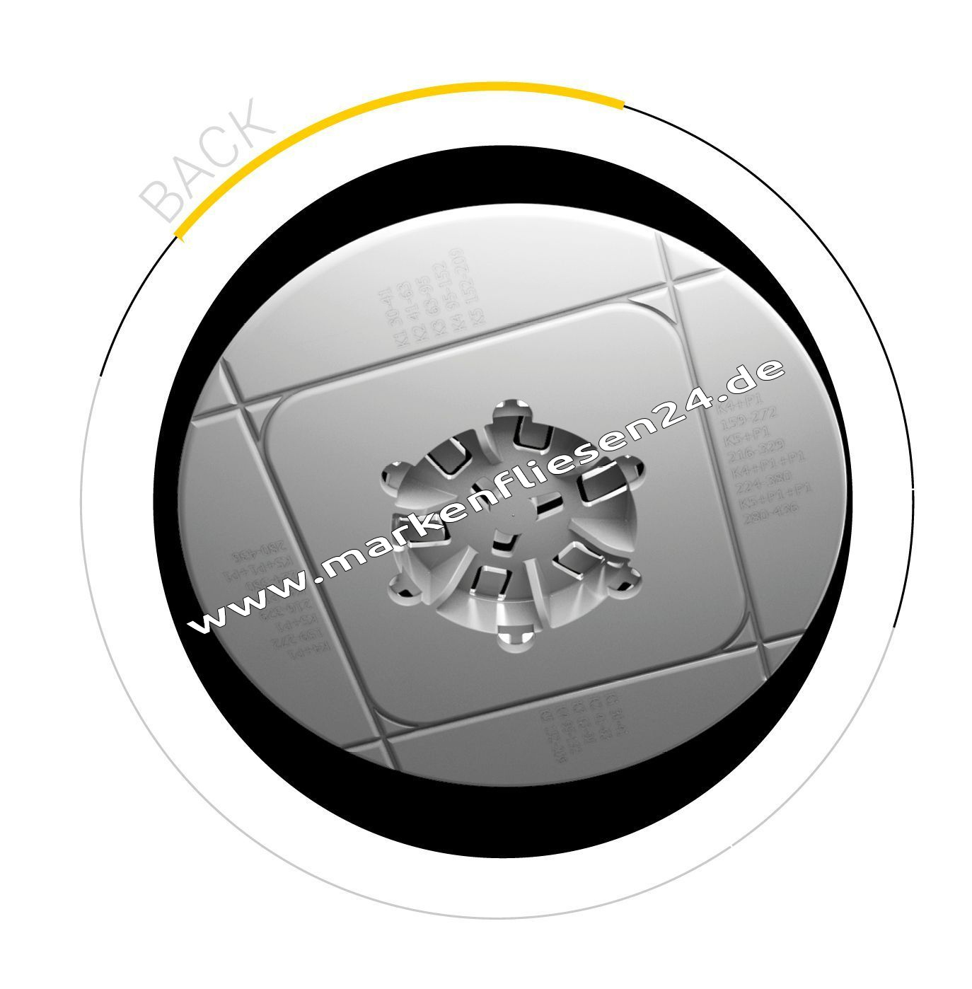 DPS King Stelzlager K5 152-209 mm, 3 mm Fugensteg mit Multikopf