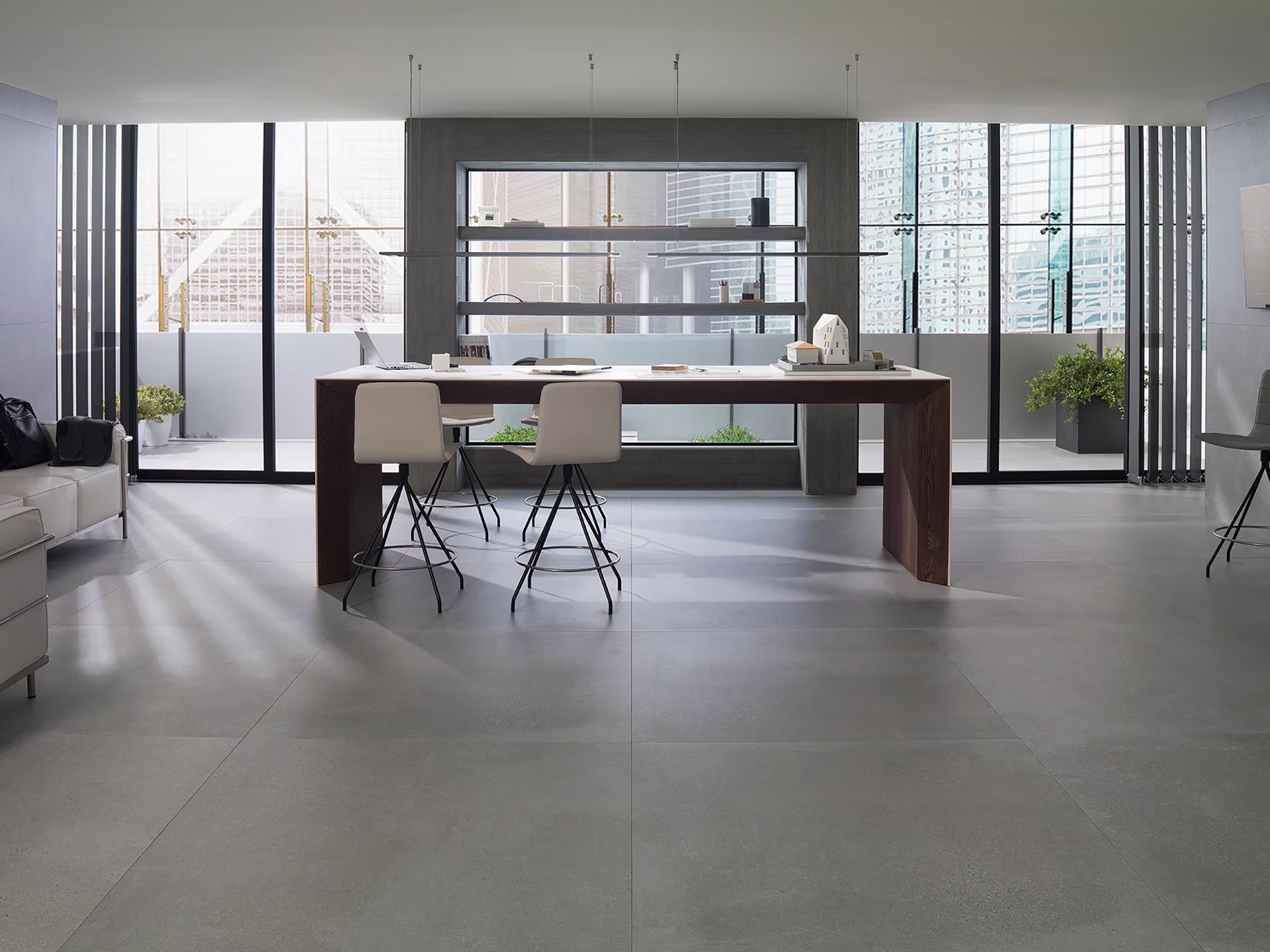 Porcelanosa Bottega Acero 120x120 cm Feinsteinzeug R10