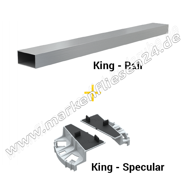 DPS King Rail Alu Traverse 50x25 mm Länge 2000 mm