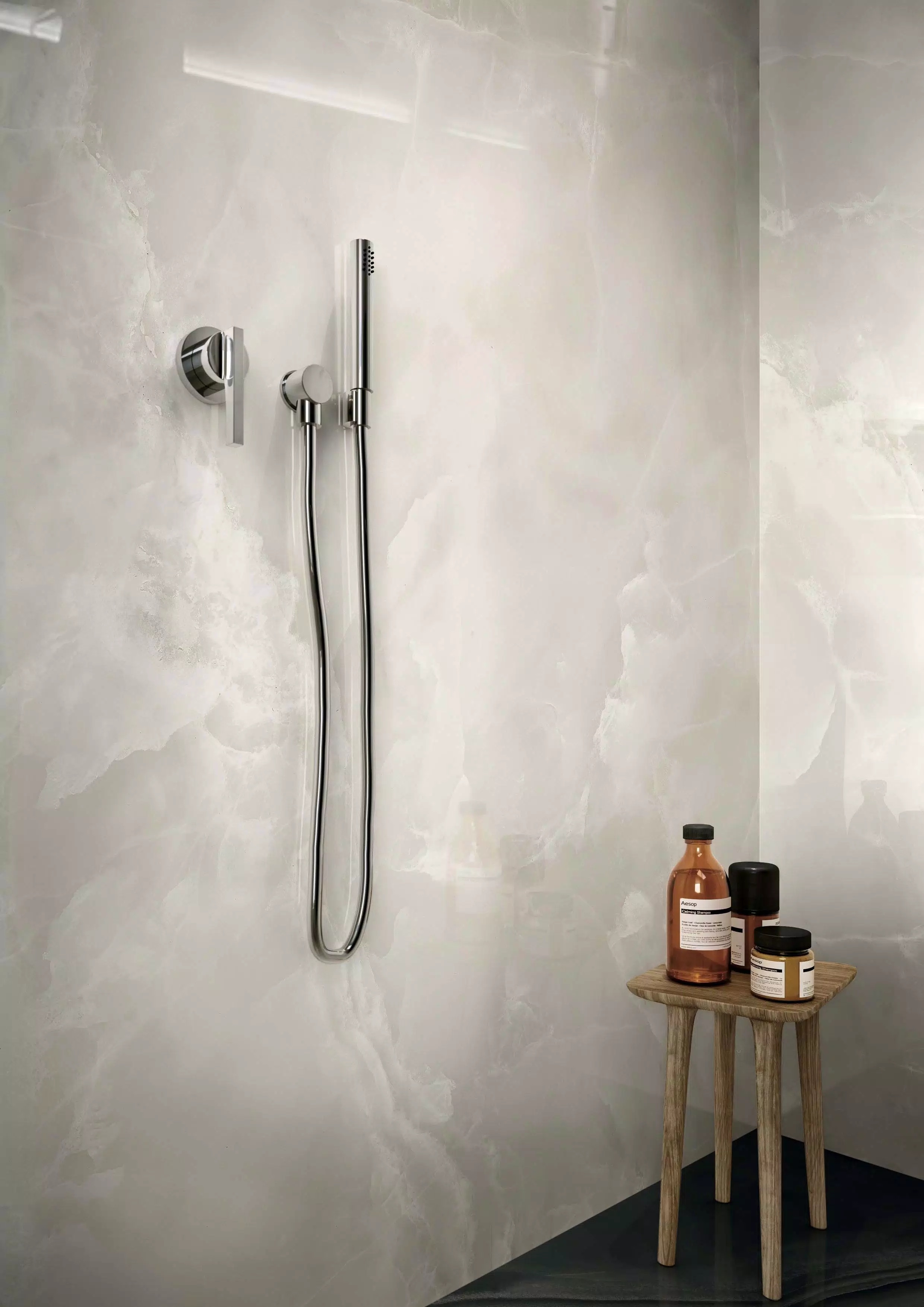 Florim Eccentric Luxe 120X120x0,6 cm Feinsteinzeug Cloudy White Glossy Magnum