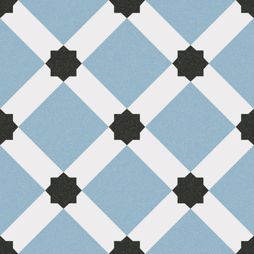 Vives 1900 Dekorfliese 20x20 cm Palau Celeste