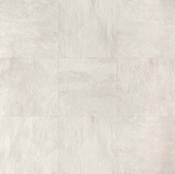 Rex Ardoise Blanc 40x80 cm Matte Squadrato