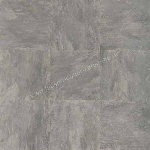 Rex Ardoise Plomb 40x80 cm Matte Squadrato