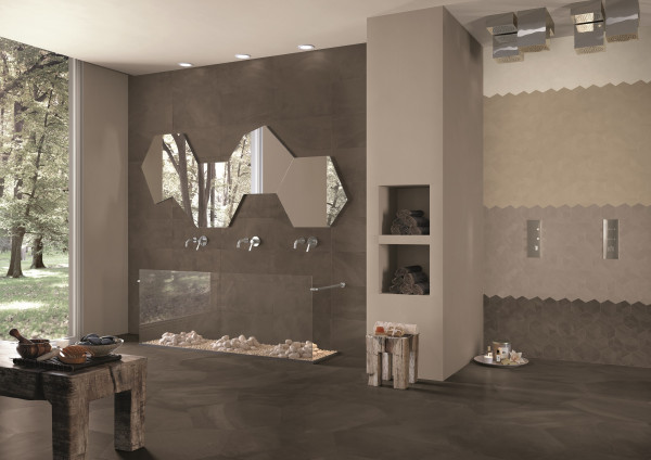 Ergon Architect Resin 22,6x17 cm Design Mini Berlin Grey naturale