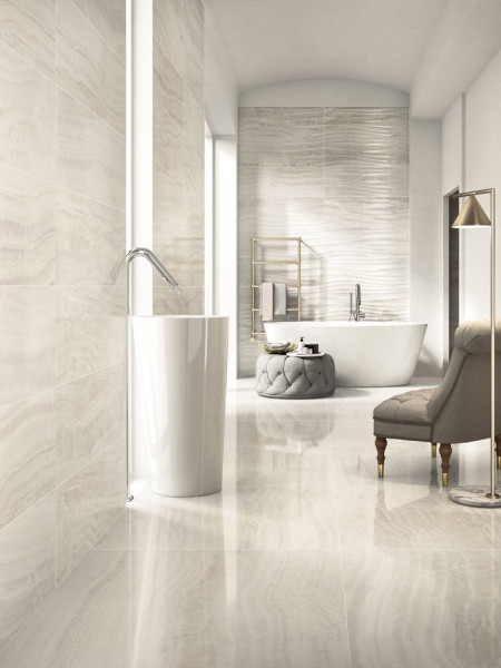 Trilogy 0.3 Zero Onyx Light lux / glänzend 100x100x0,55 cm