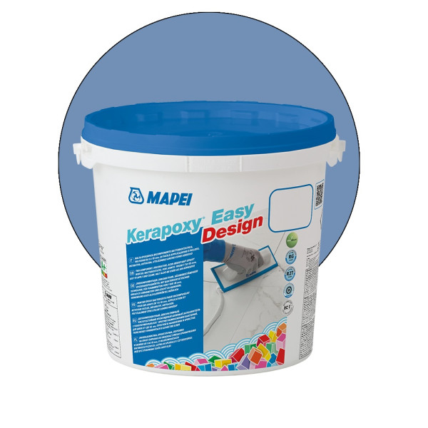 Mapei Kerapoxy Easy Design 168 coelinblau 3 Kg Epoxidharzfuge