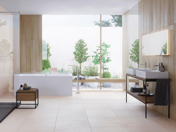 Porcelanosa Berna Caliza 59,6x59,6 cm Ston-Ker Steinkeramik