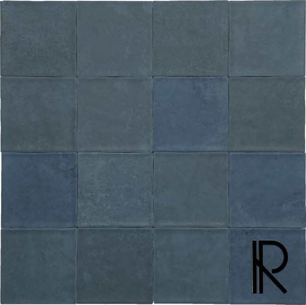 Revoir Paris Atelier Wall 10x10 cm Marine Mat