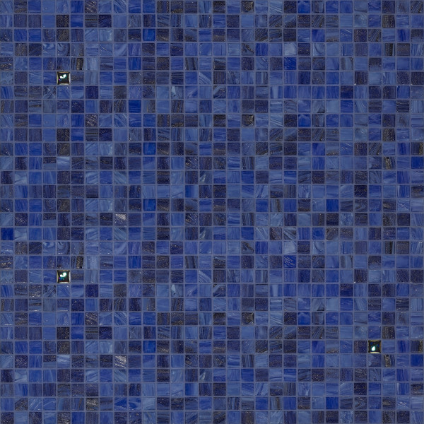 Bisazza Mischung Sodalite 1x1 cm The Crystal Collection