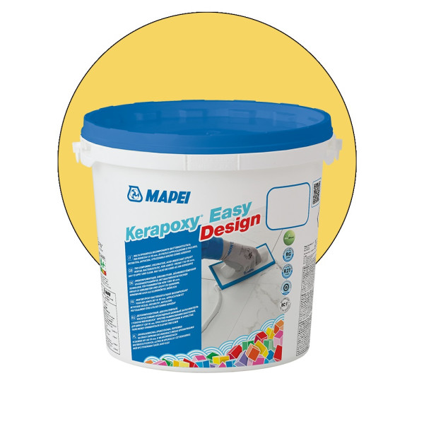 Mapei Kerapoxy Easy Design 150 gelb 3 Kg Epoxidharzfuge