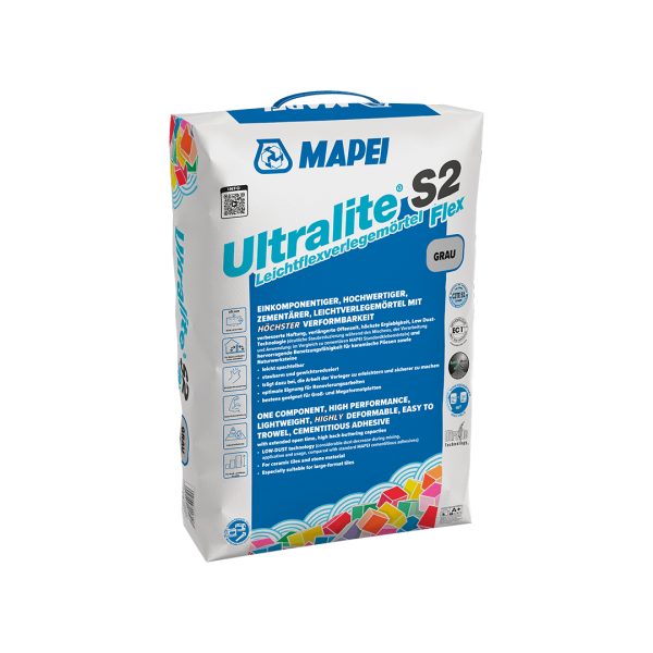 Mapei Ultralight S2 15 kg grau