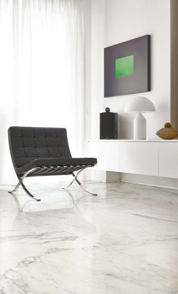 Stones & More 80x80 cm Stone Calacatta smooth