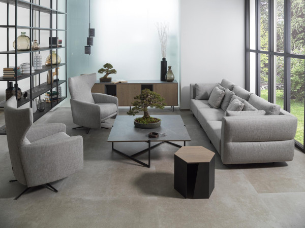 Porcelanosa Bottega Grey 120x120 cm Ston-Ker Steinkeramik