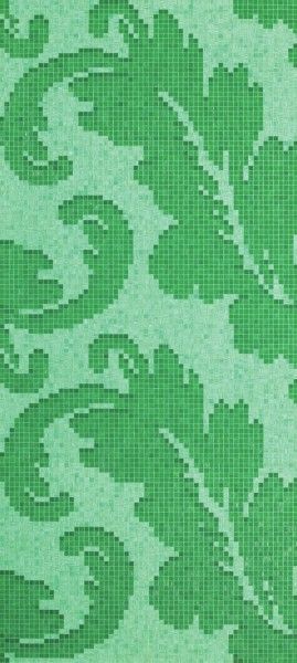 Bisazza Dekor Ardassa Emerald 129,1x290,5 cm