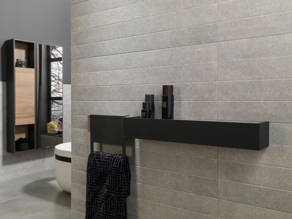 Porcelanosa Spiga Bottega Acero 45x120 cm Wandfliese rektifiziert