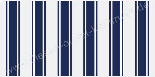 Vives Wandfliese 10x20 cm Dekor Lepic Marino