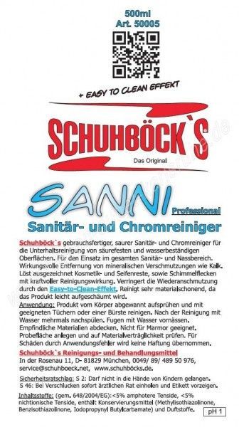 Schuhböck Sanni 0,5 L