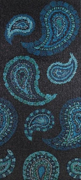 Bisazza Dekor Paisley 129,1x290,5 cm