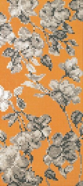 Bisazza Dekor Hanami Arancio 129,4x291,2 cm