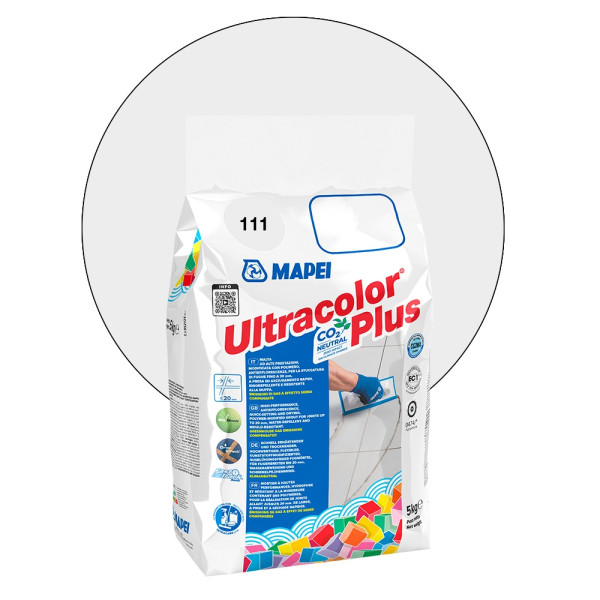 Mapei Ultracolor PLUS Flexfuge 111 silbergrau 5 kg