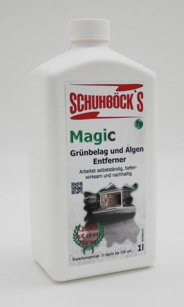 Schuhböck Magic Grünbelag und Algenentferner 1 L