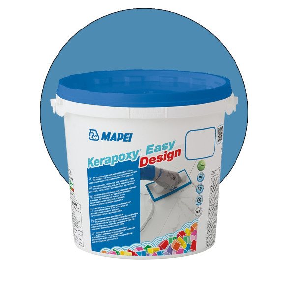 Mapei Kerapoxy Easy Design 167 avioblau 3 Kg Epoxidharzfuge