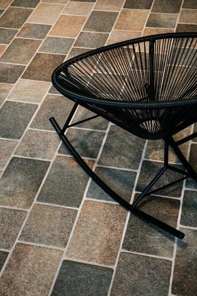 Floorgres Airtech Basel Grey 20,2x20,2x2 cm strutturato