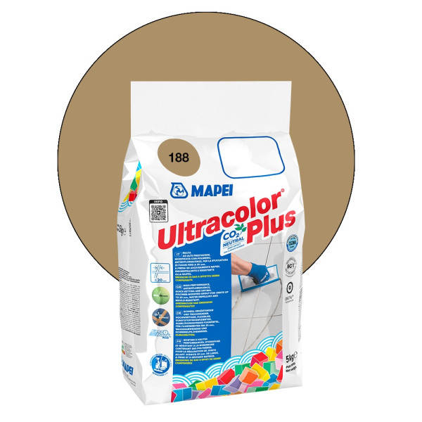 Mapei Ultracolor PLUS Flexfuge 188 biskuit 5 kg