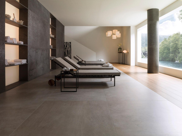 Porcelanosa Rodano Acero 120x120 cm Ston-Ker Steinkeramik