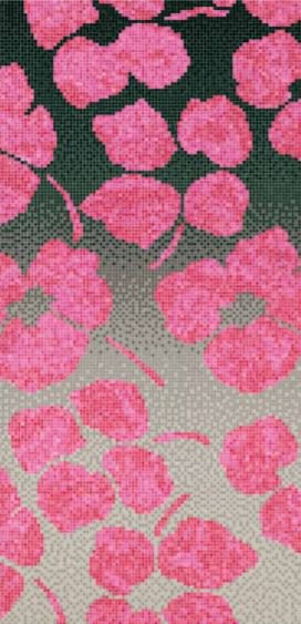 Bisazza Dekor Bougainvillier 194x291 cm