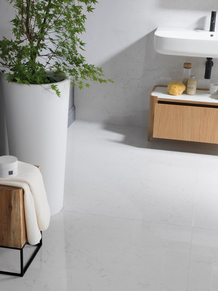 Porcelanosa Bianco Pulido 59,6x120 cm Ston-Ker Steinkeramik