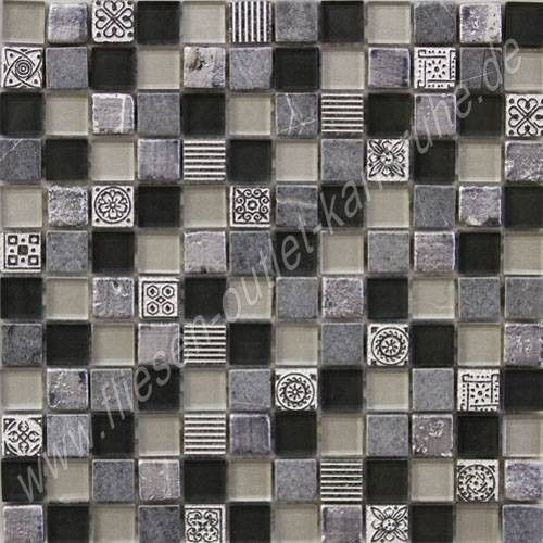 Mix black 2,3x2,3 cm