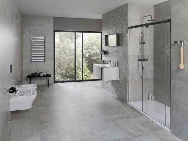 Porcelanosa Rodano Acero 59,6x59,6 cm Ston-Ker Steinkeramik