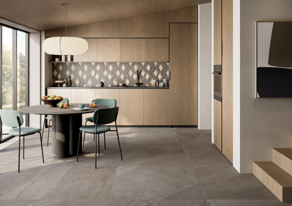 Rondine Angers Olive 100x100x0,85 cm Feinsteinzeug R10B