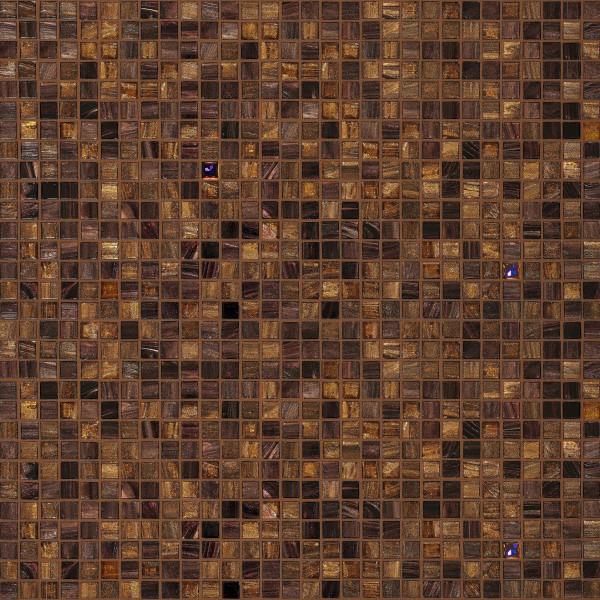 Bisazza Mischung Bronzite 1x1 cm The Crystal Collection