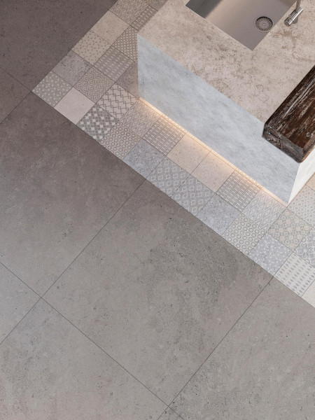 Porcelanosa Berna Acero 120x120 cm Ston-Ker Steinkeramik