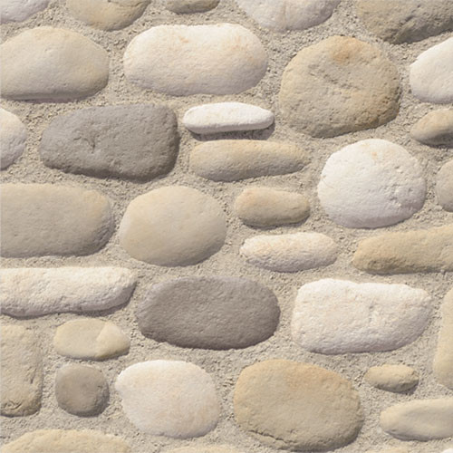 Kunststein Verblender Sasso di Fiume Grigio Mix