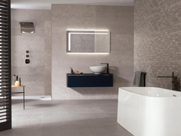 Porcelanosa Prada Acero 120x120 cm Ston-Ker Steinkeramik