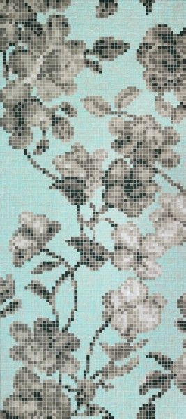 Bisazza Dekor Hanami Azzurro 129,4x291,2 cm