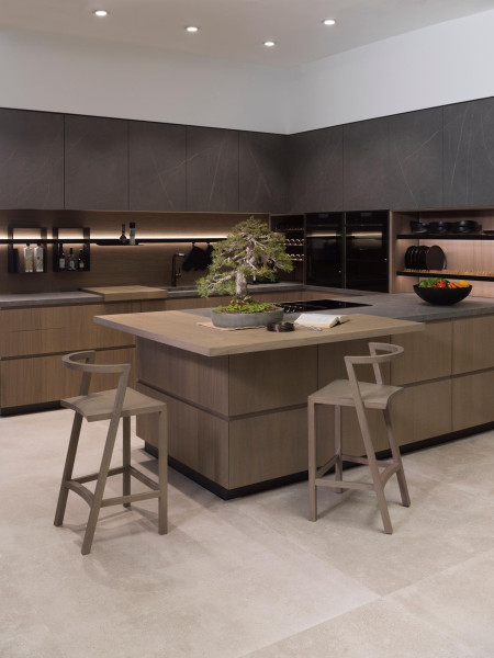 Porcelanosa Bottega Moka 120x120 cm Ston-Ker Steinkeramik