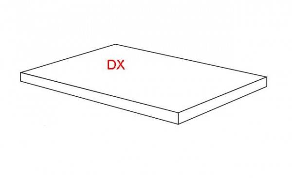 La Roche di Rex Treppenstufe Ecke rechts 33x120x3 cm naturale