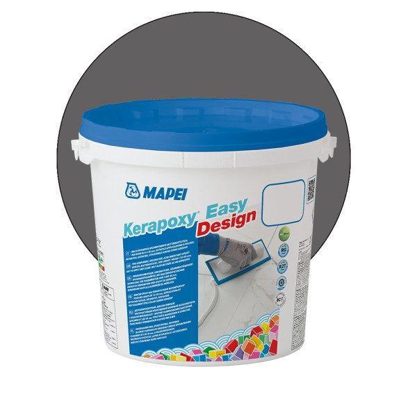 Mapei Kerapoxy Easy Design 119 londongrau 3 Kg Epoxidharzfuge