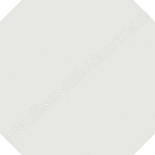 Vives Vodevil Achteckfliese 20x20 cm weiss